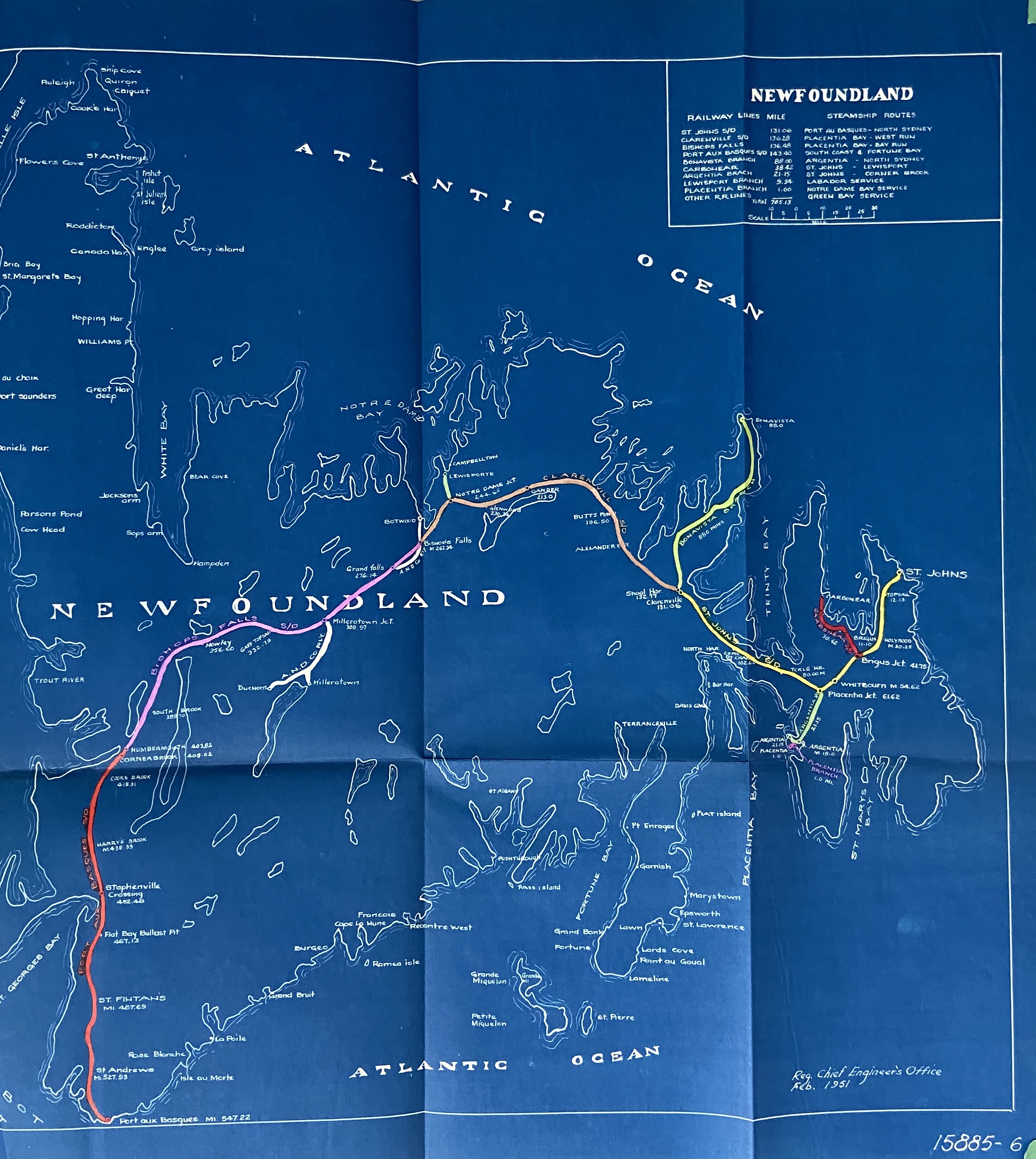 Nova Scotia Railway Map